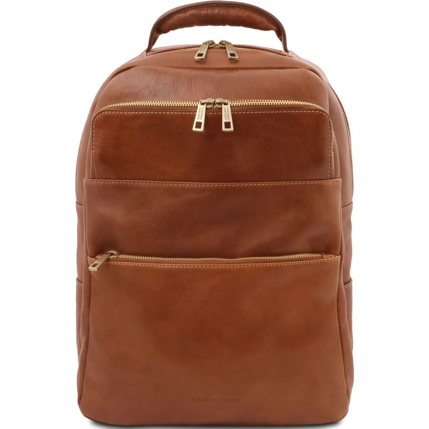 Leather Laptop Backpack