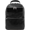 Leather Laptop Backpack
