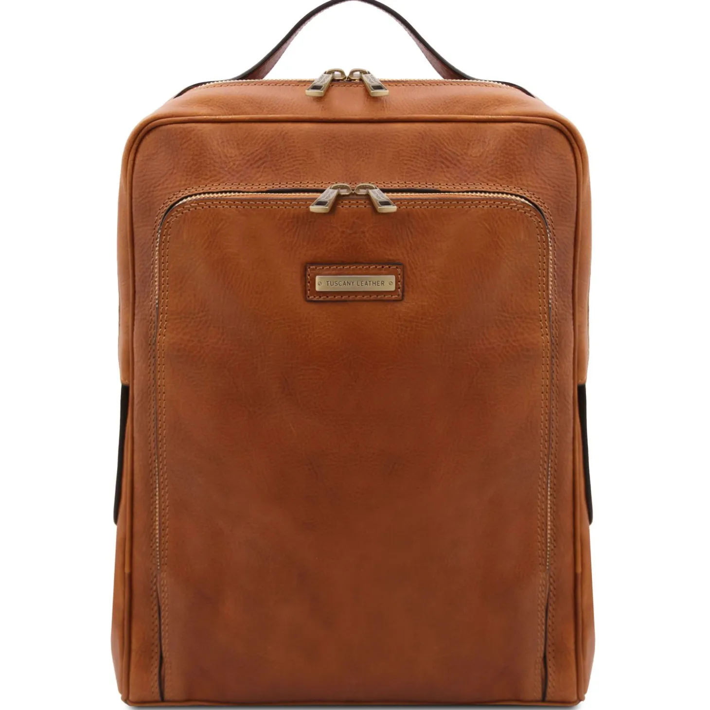 Leather Laptop Backpack