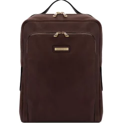 Leather Laptop Backpack