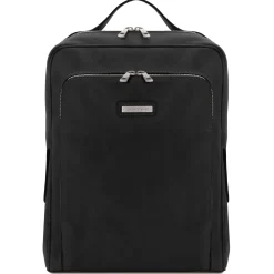 Leather Laptop Backpack