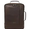 Leather Laptop Backpack