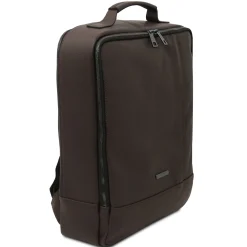 Leather Laptop Backpack