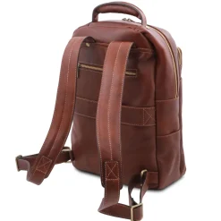 Leather Laptop Backpack