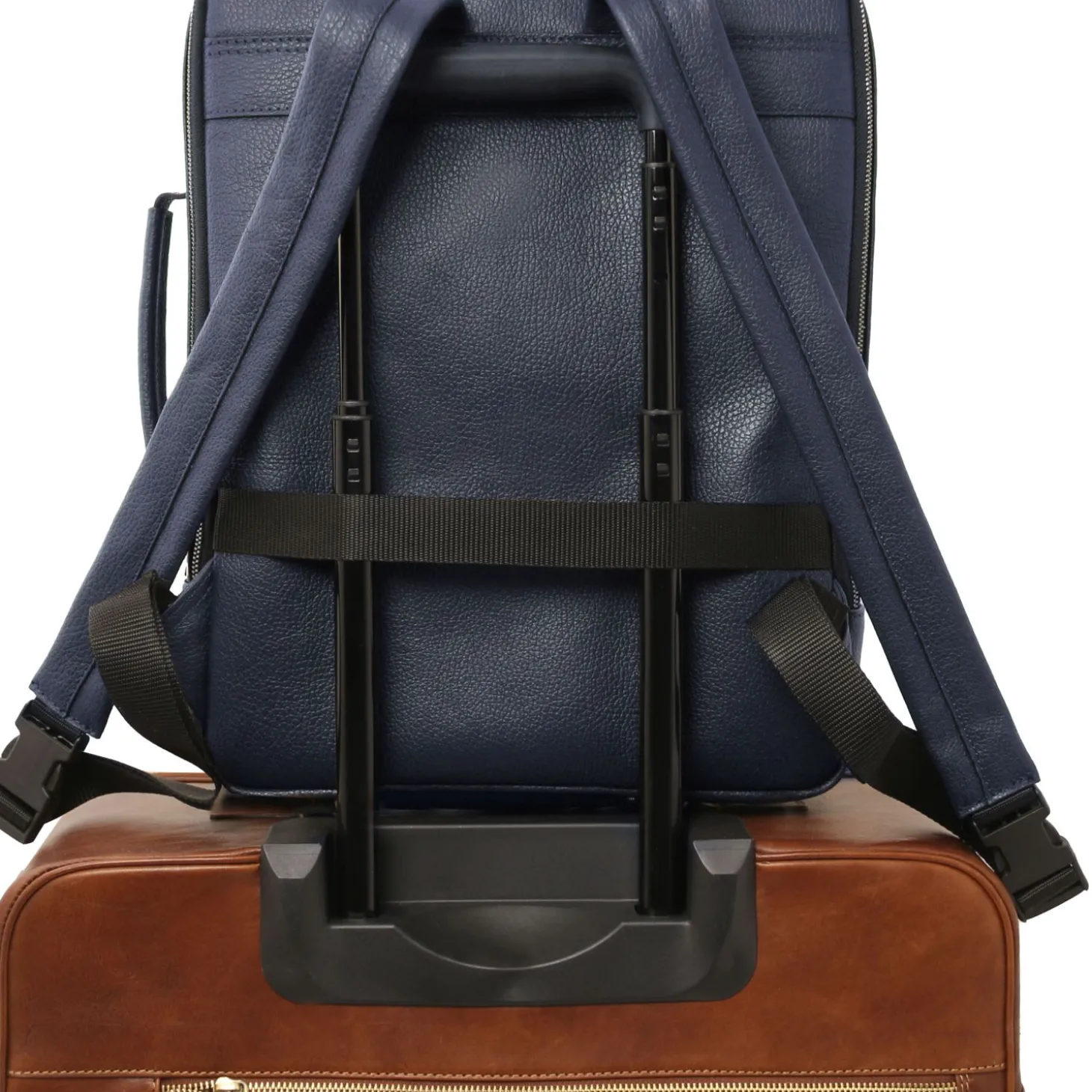 Leather Laptop Backpack