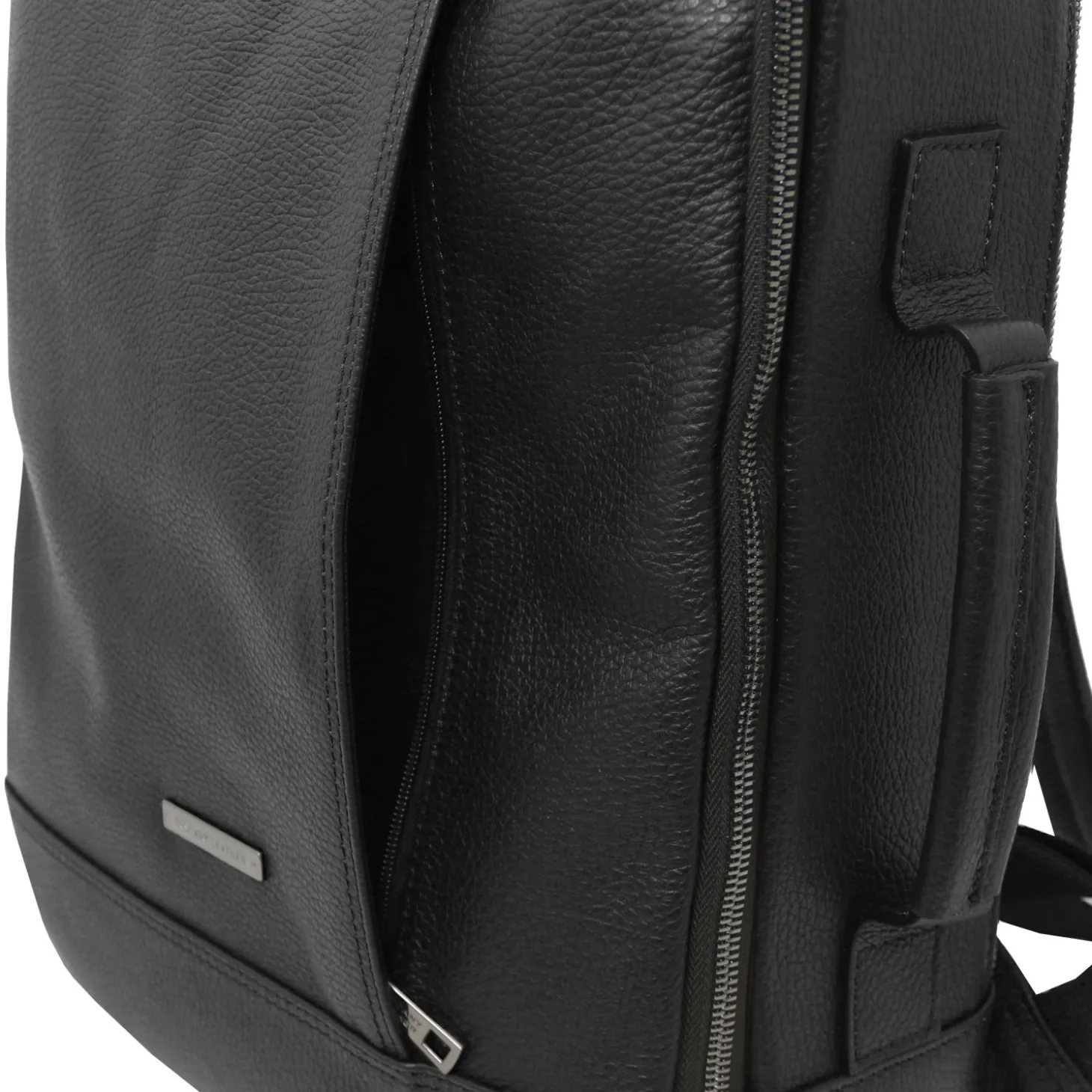 Leather Laptop Backpack