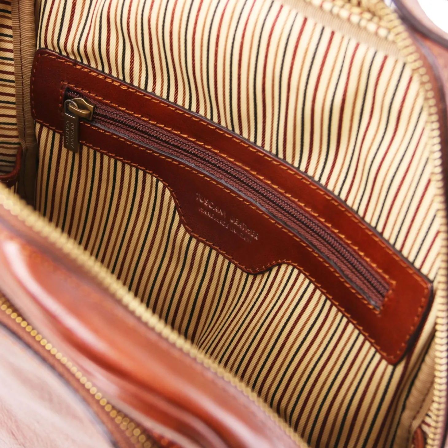 Leather Laptop Backpack