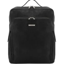 Leather Laptop Backpack - Large Size