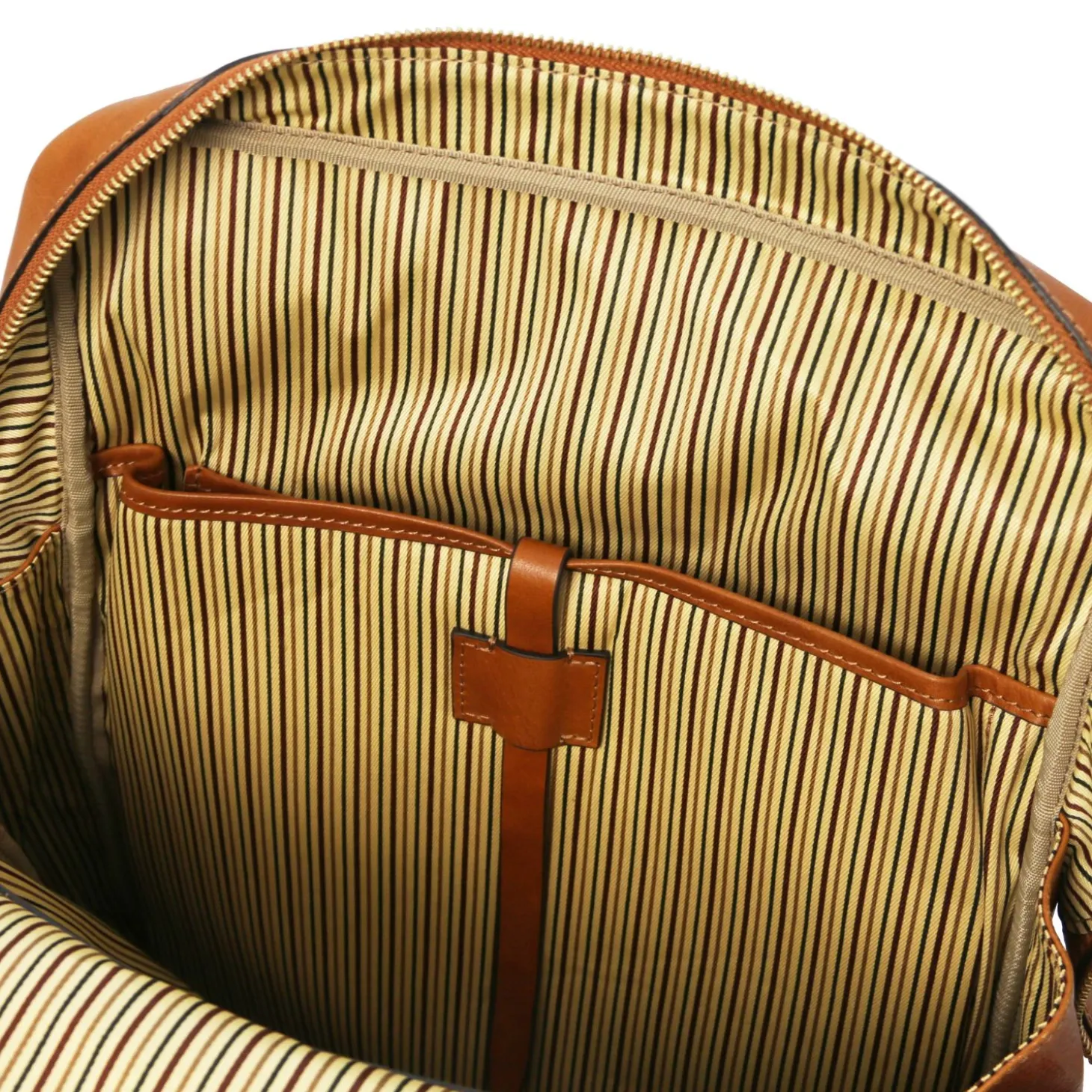 Leather Laptop Backpack - Large Size