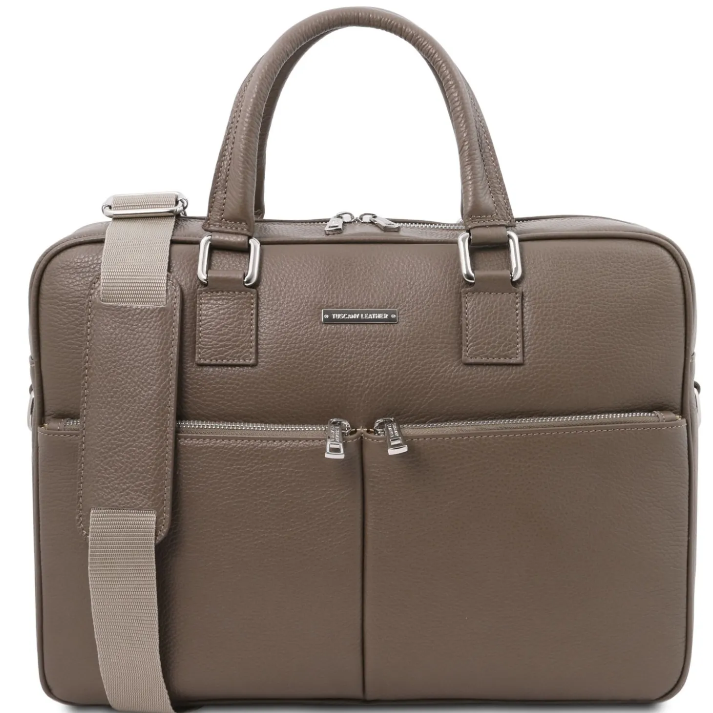 Leather Laptop Briefcase