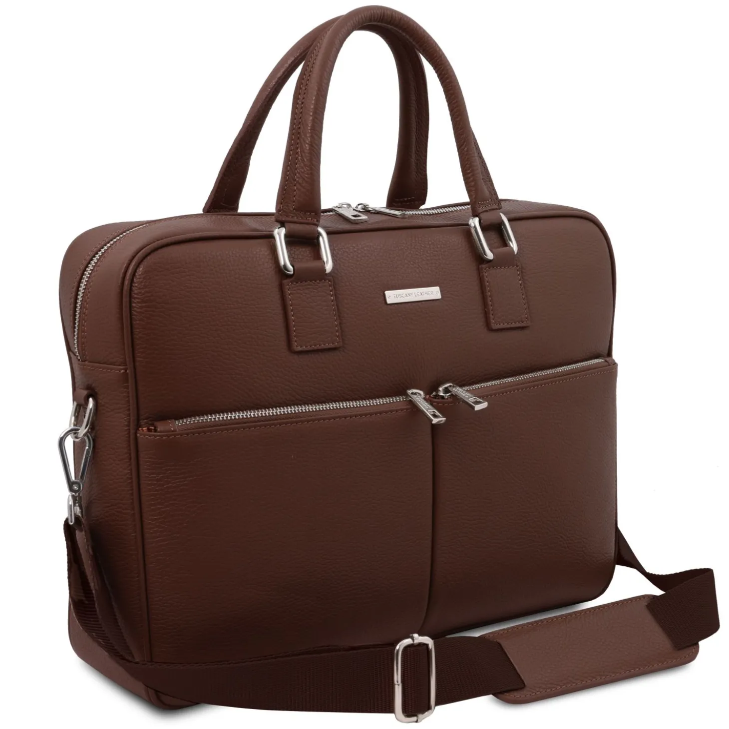 Leather Laptop Briefcase