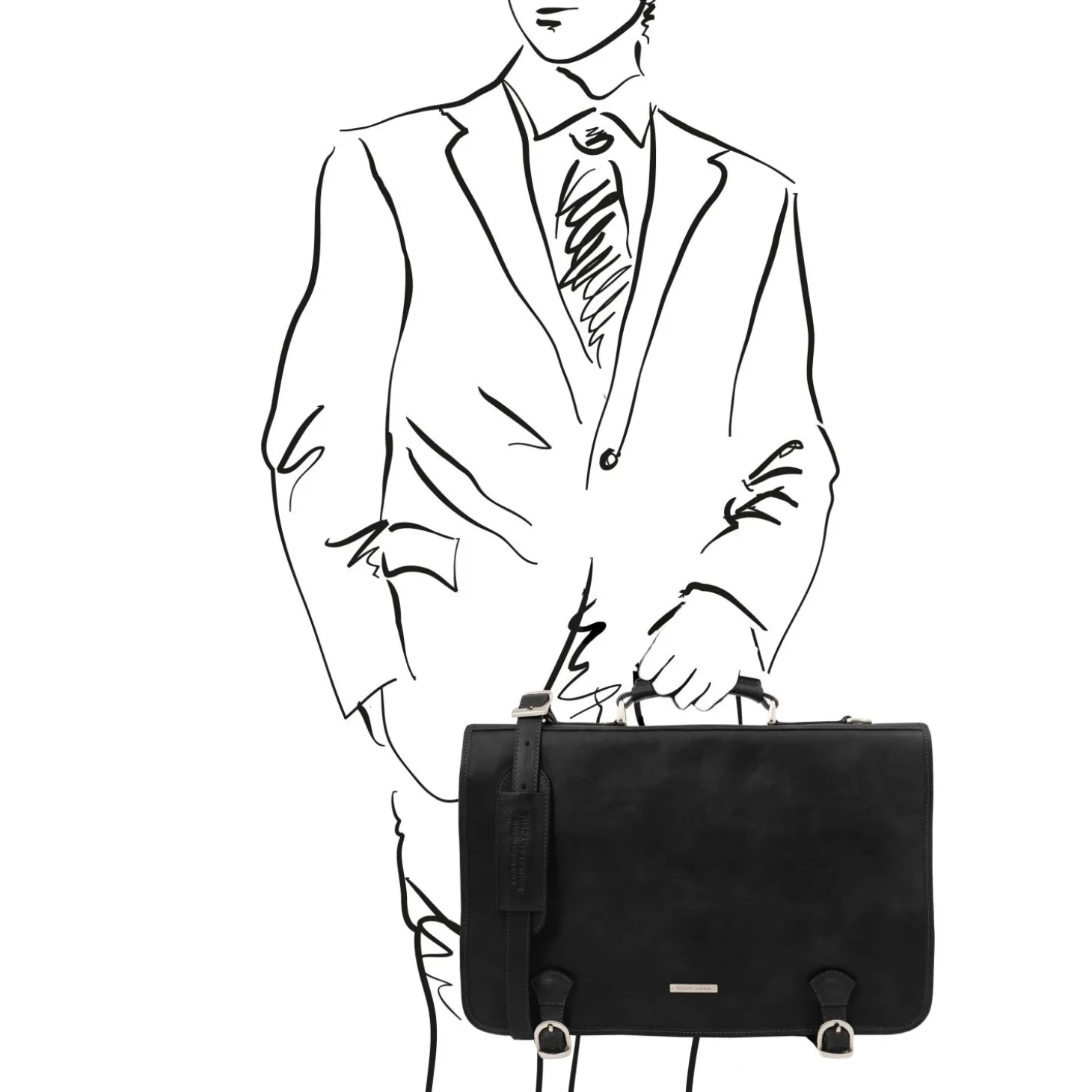 Leather Messenger bag