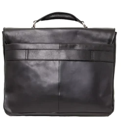 Leather Multi Compartment TL SMART Laptop Briefcase