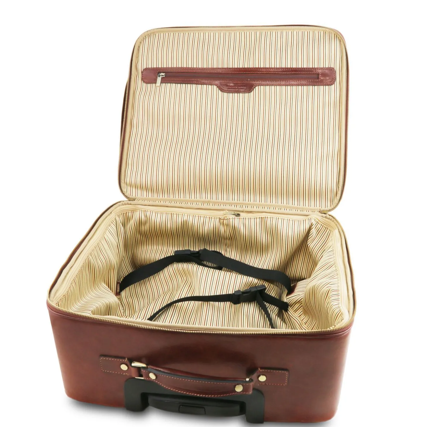 Leather Pilot Case With two Wheels