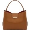 Leather Secchiello bag