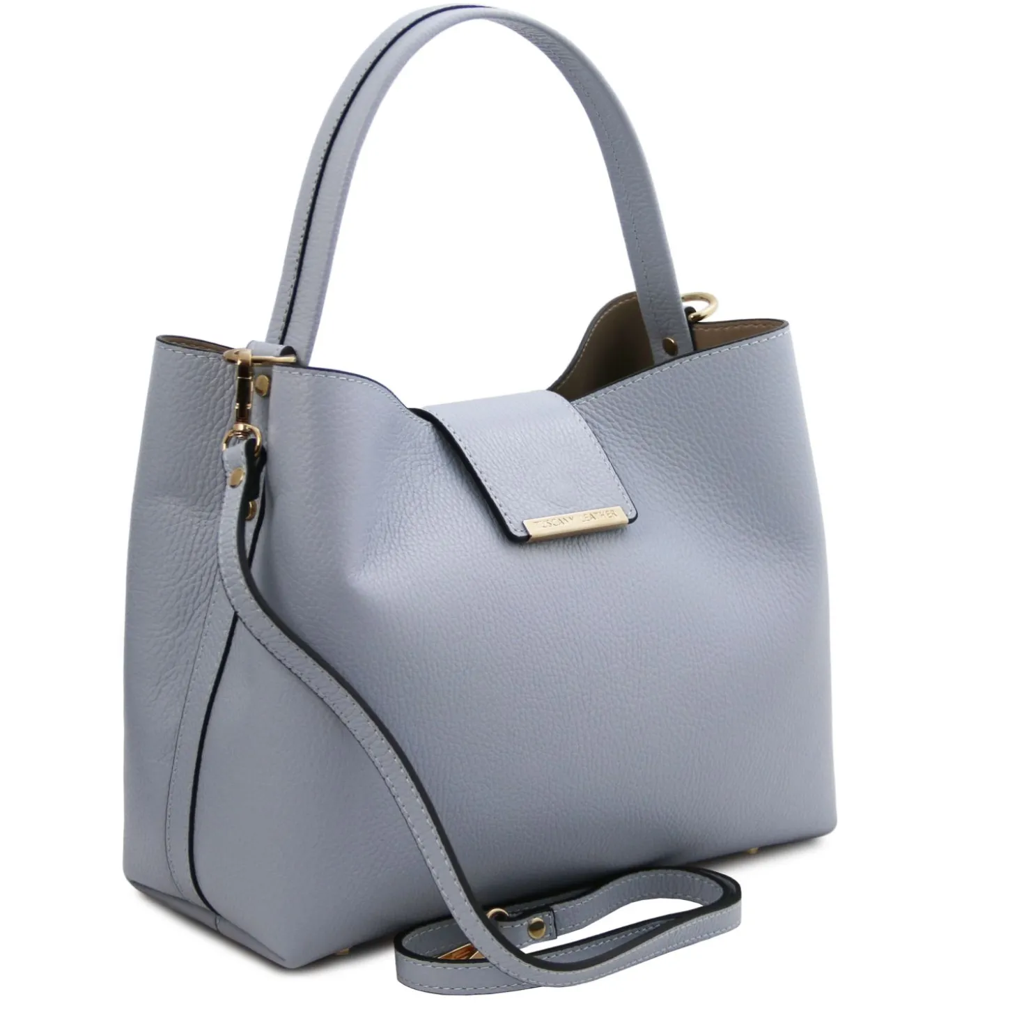 Leather Secchiello bag