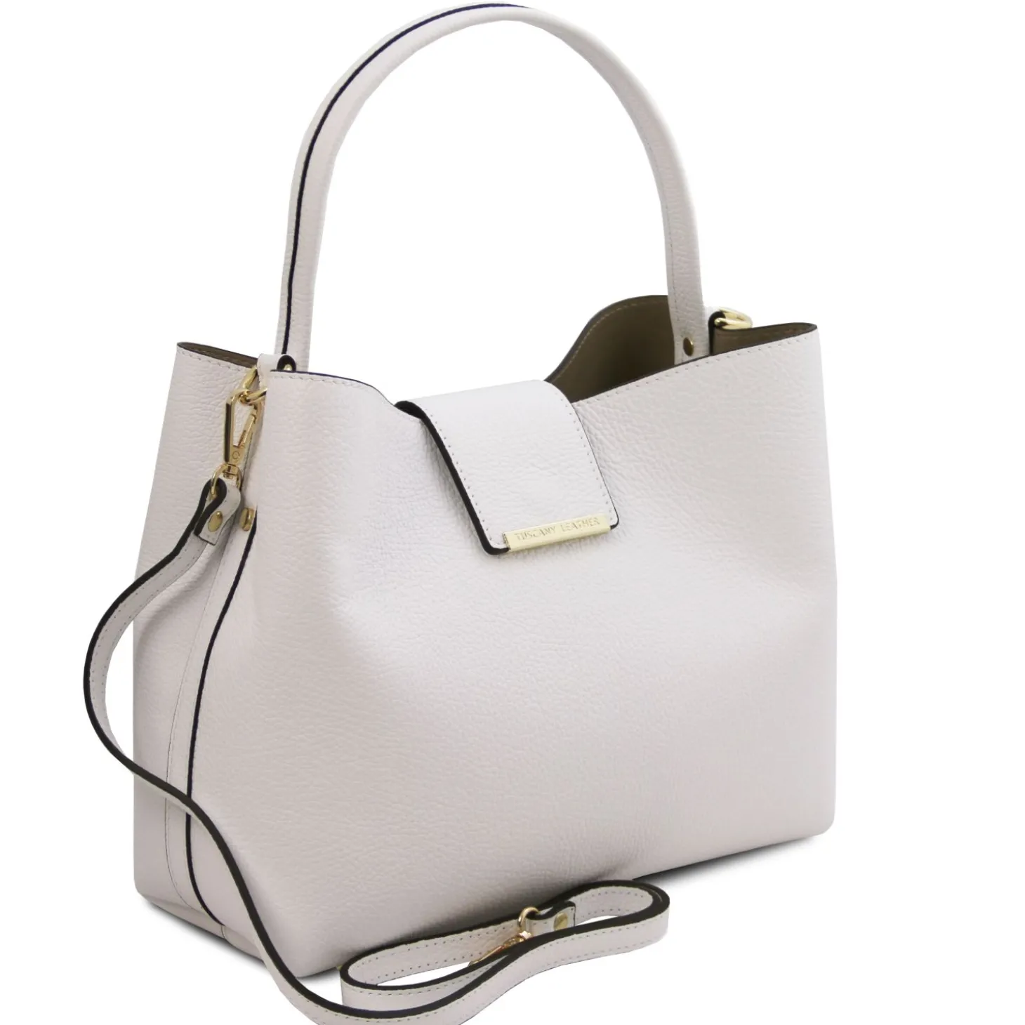 Leather Secchiello bag