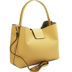 Leather Secchiello bag