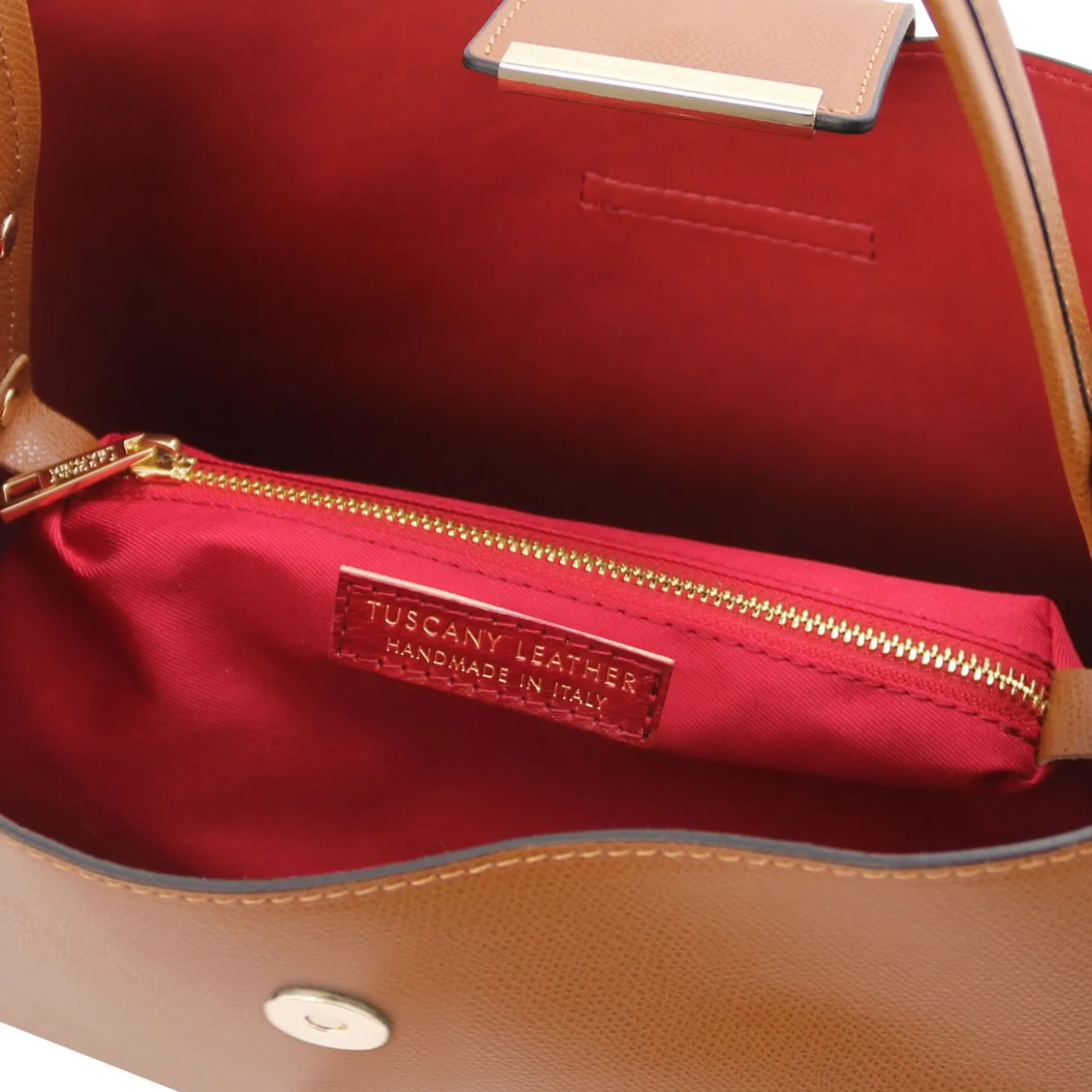 Leather Secchiello bag