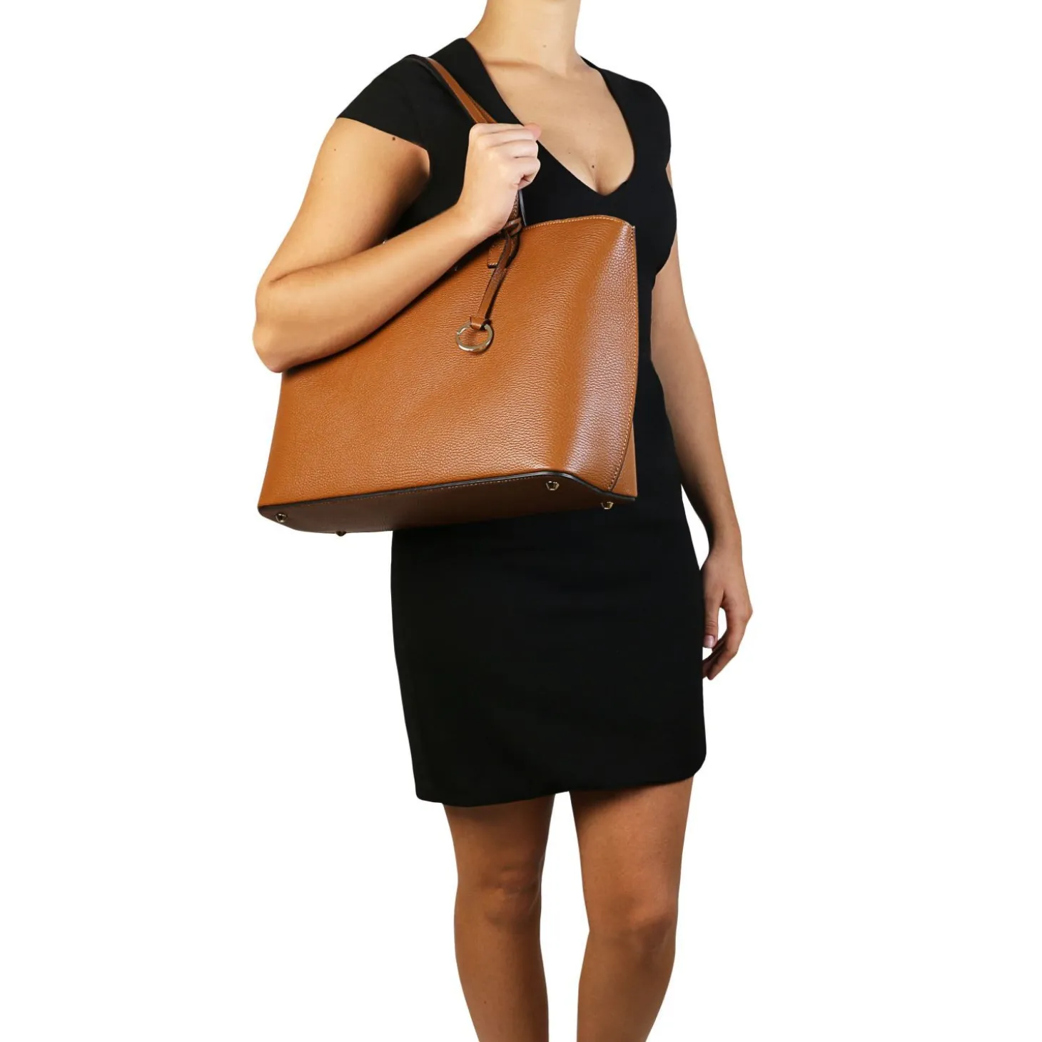 Leather Shopping bag