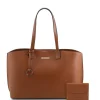 Leather Shopping bag and 3 Fold Leather Wallet With Coin Pocket