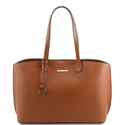 Leather Shopping bag and 3 Fold Leather Wallet With Coin Pocket