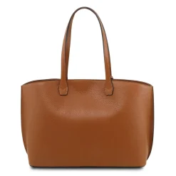 Leather Shopping bag and 3 Fold Leather Wallet With Coin Pocket