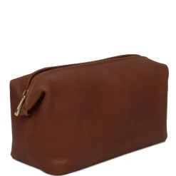 Leather Toiletry bag - Large Size