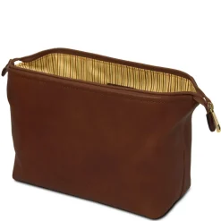 Leather Toiletry bag - Large Size