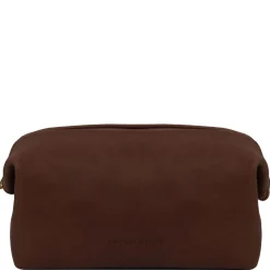 Leather Toiletry bag - Small Size