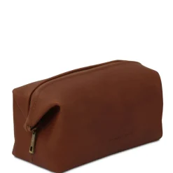 Leather Toiletry bag - Small Size