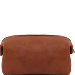 Leather Toiletry bag - Small Size