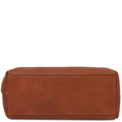 Leather Toiletry bag - Small Size