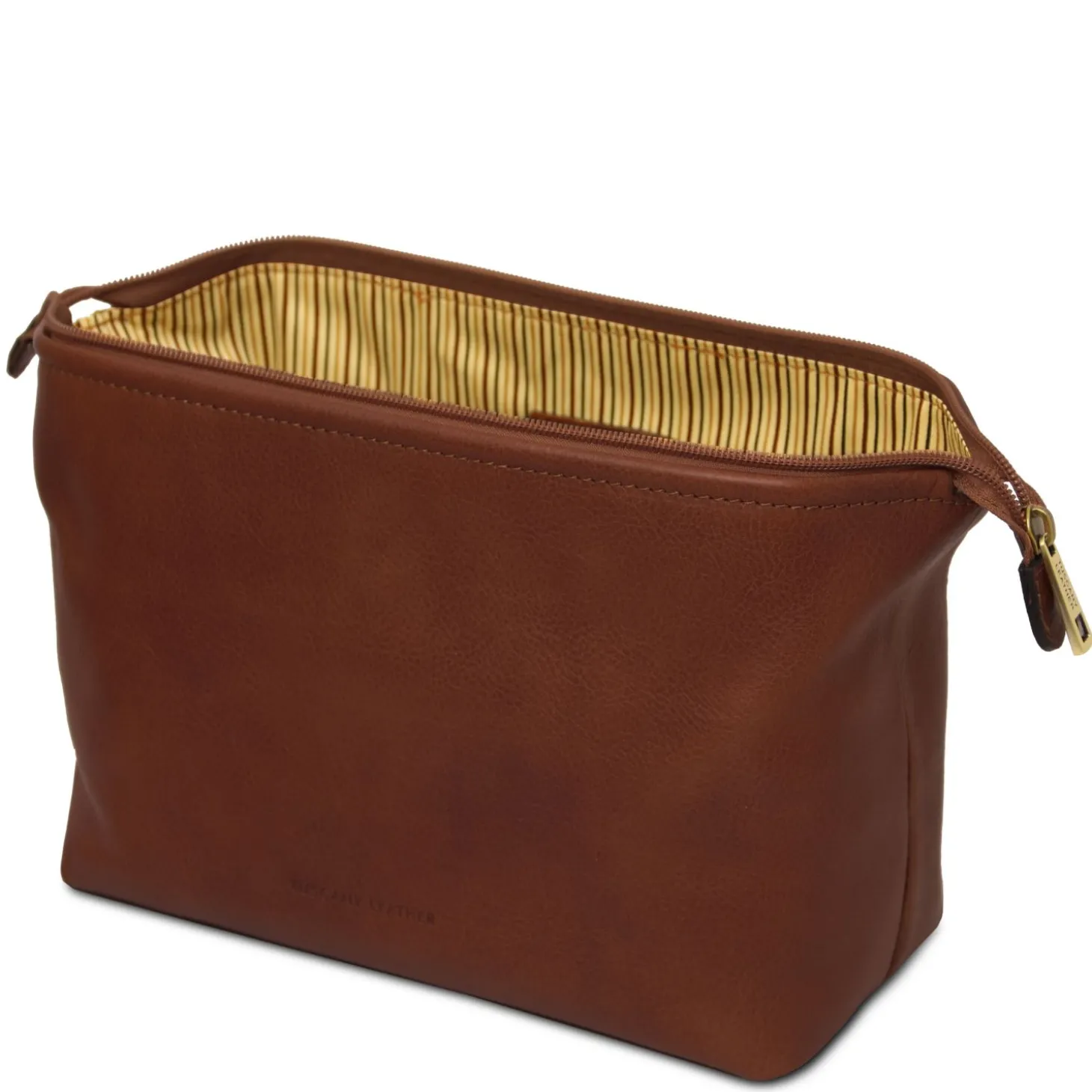 Leather Toiletry bag - Small Size