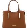 Leather Tote - Small Size