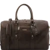 Leather Travel bag With Front Pocket