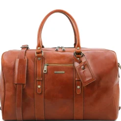 Leather Travel bag With Front Pocket