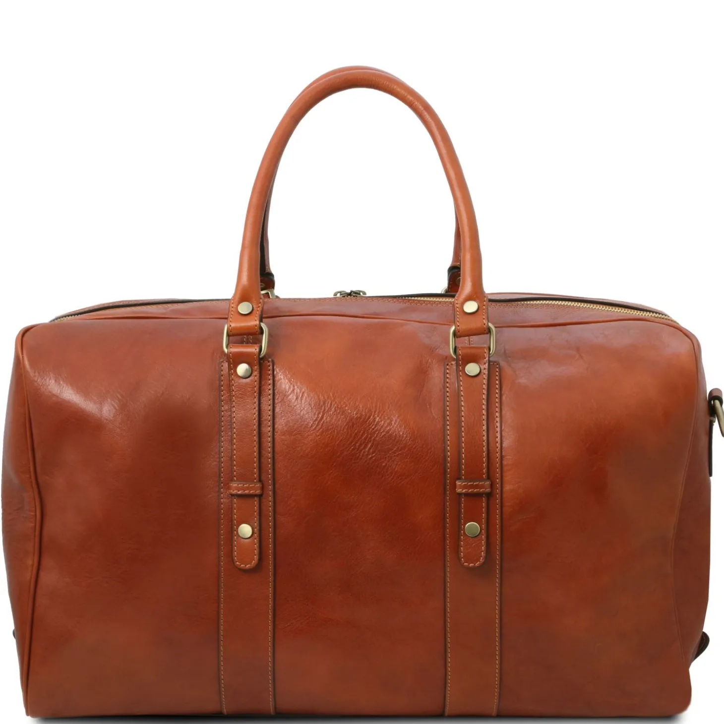 Leather Travel bag With Front Pocket