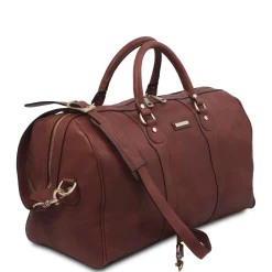 Leather Travel Duffle bag - Weekender bag