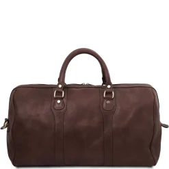 Leather Travel Duffle bag - Weekender bag