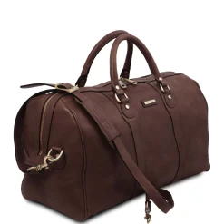 Leather Travel Duffle bag and Leather Toilet bag