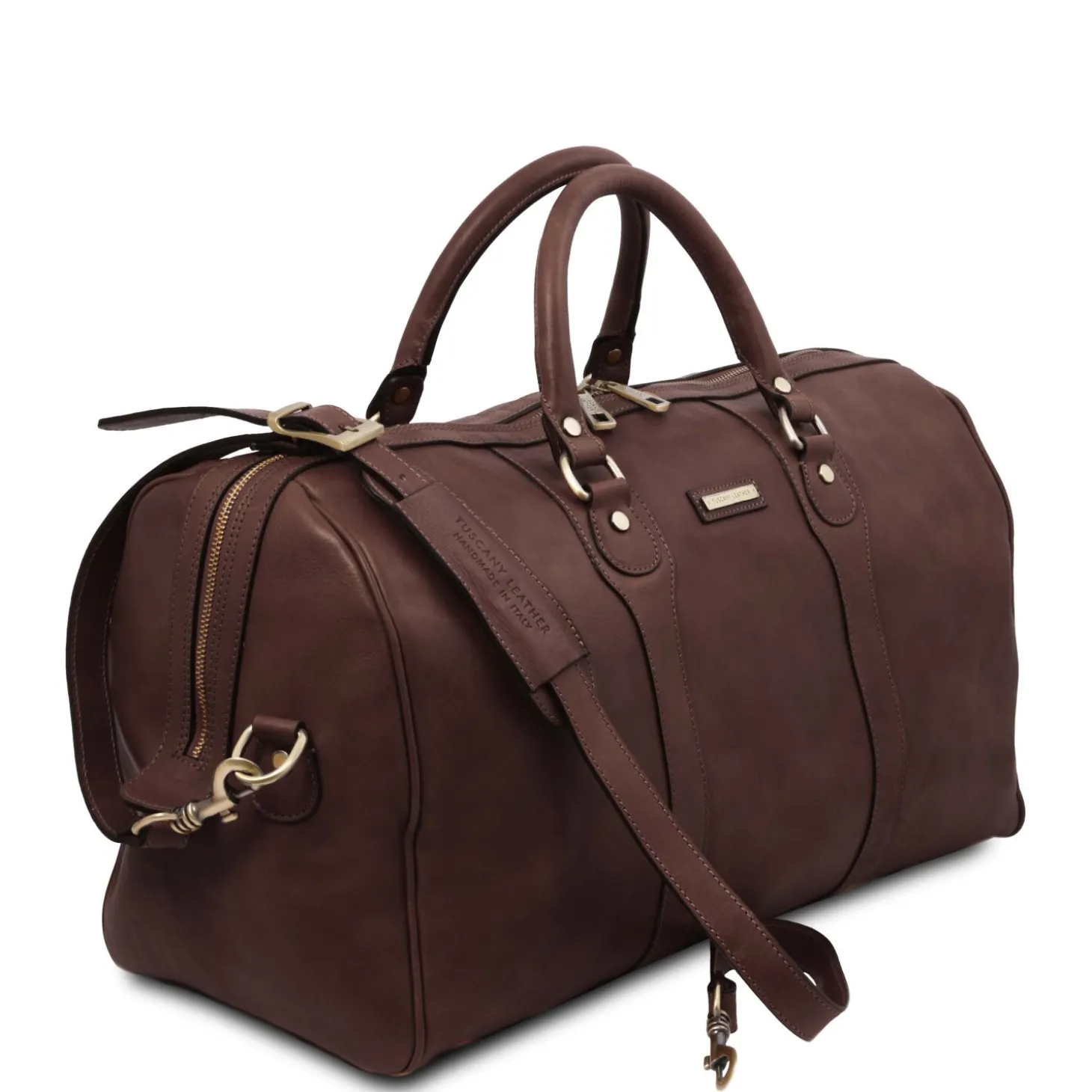 Leather Travel Duffle bag and Leather Toilet bag