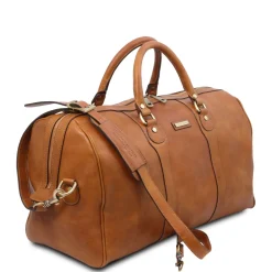 Leather Travel Duffle bag - Weekender bag