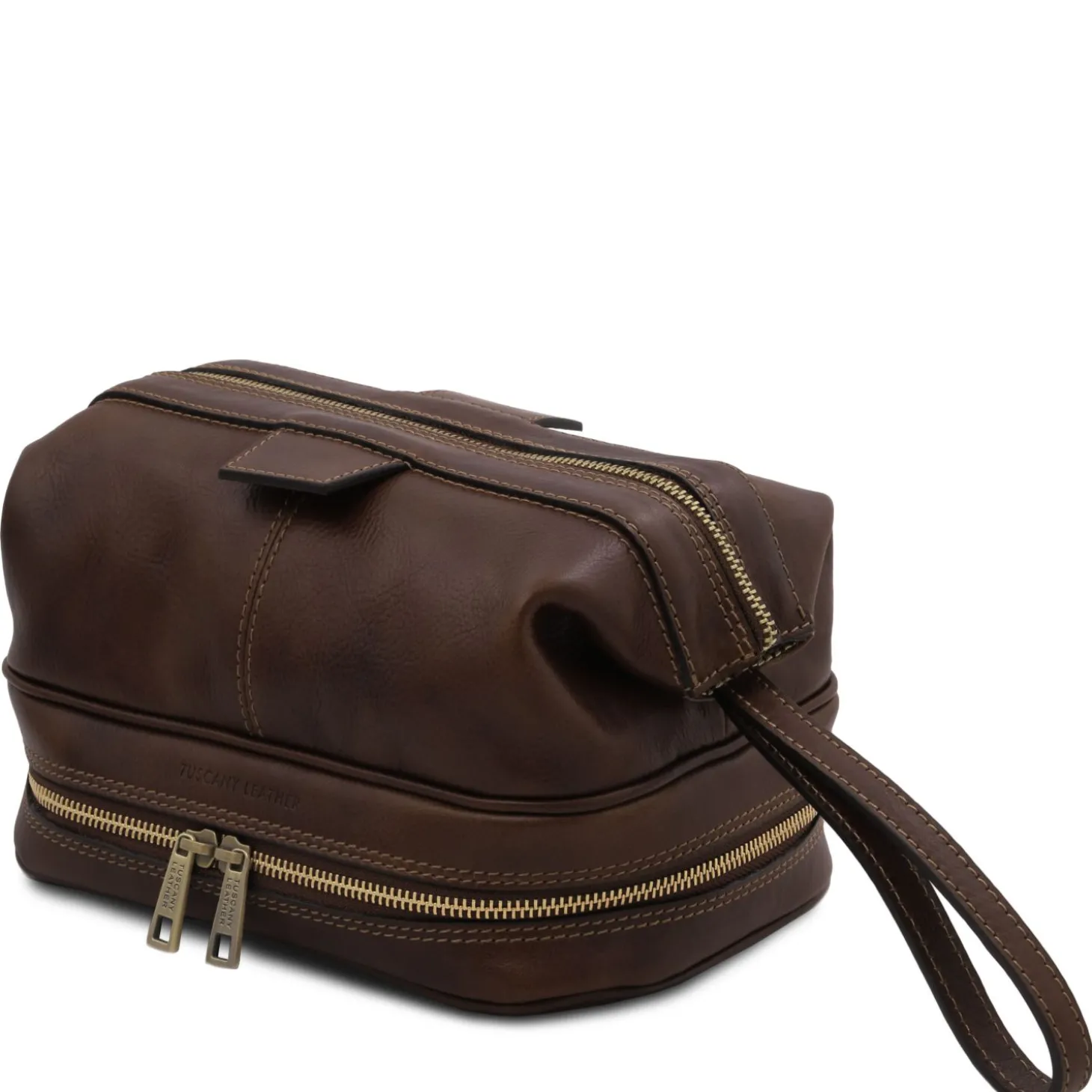 Leather Travel Duffle bag and Leather Toilet bag