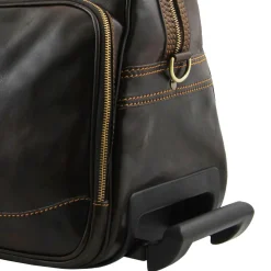 Leather Trolley Travel set