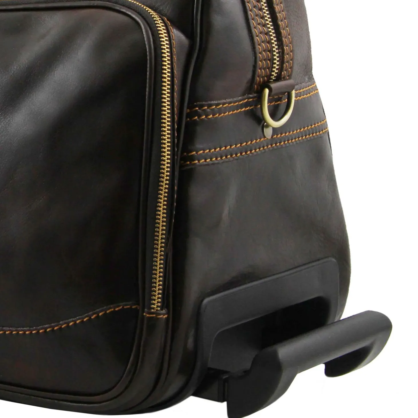 Leather Trolley Travel set