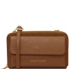 Leather Wallet/phone Holder With Strap