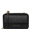 Leather Wallet/phone Holder With Strap