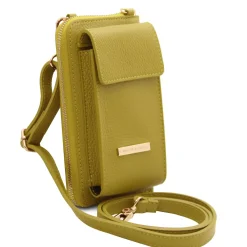 Leather Wallet/phone Holder With Strap