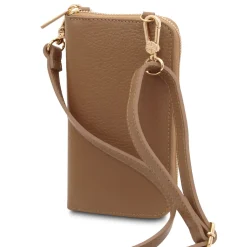 Leather Wallet/phone Holder With Strap